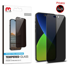 Privacy Full Coverage Tempered Glass Screen Protector - MyBat Pro