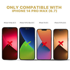 Privacy Full Coverage Tempered Glass Screen Protector - MyBat Pro