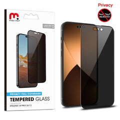 Privacy Full Coverage Tempered Glass Screen Protector - MyBat Pro