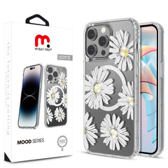 MyBat Pro Mood Series MagSafe Case (with Diamonds) for Apple iPhone 15 Pro Max (6.7) - Seashell - MyBat Pro