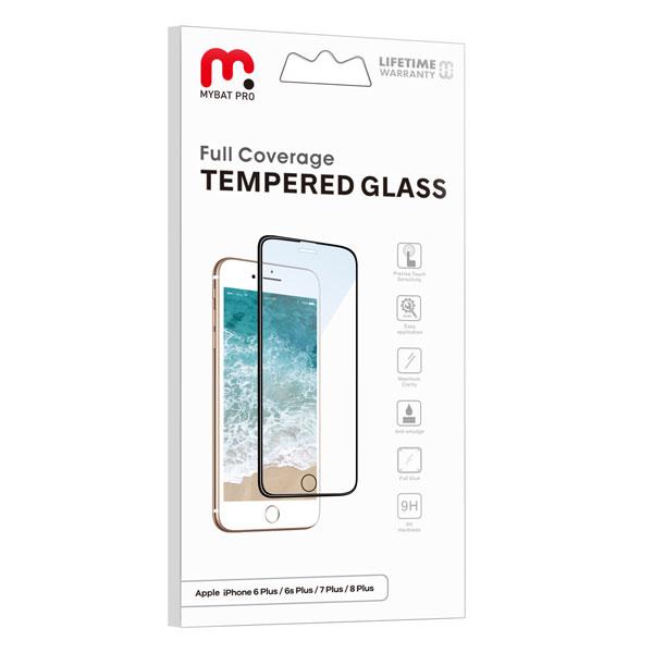 Full Coverage Tempered Glass Screen Protector - MyBat Pro