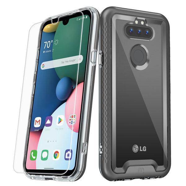 Lux LG K31 Clear Case with Screen Protector MyBat Pro