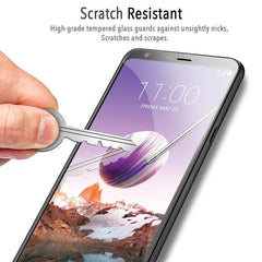 Full Coverage Tempered Glass Screen Protector - MyBat Pro