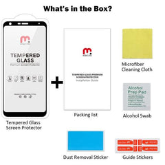 Full Coverage Tempered Glass Screen Protector - MyBat Pro
