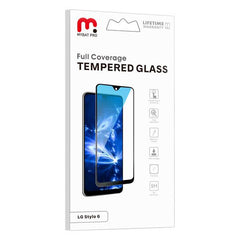 Full Coverage Tempered Glass Screen Protector - MyBat Pro