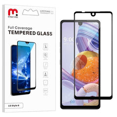 Full Coverage Tempered Glass Screen Protector - MyBat Pro