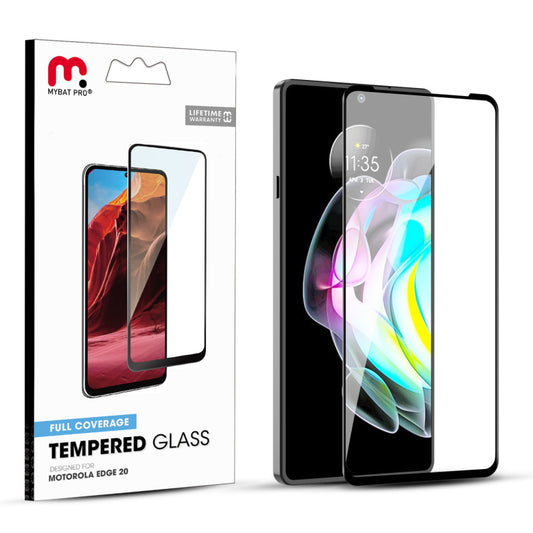 Full Coverage Tempered Glass Screen Protector - MyBat Pro