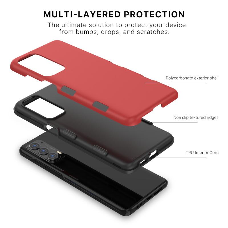 Coque iPhone 11 Pro en silicone gadget shield protection caméra rouge