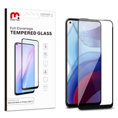 Full Coverage Tempered Glass Screen Protector - MyBat Pro