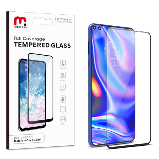 Full Coverage Tempered Glass Screen Protector - MyBat Pro