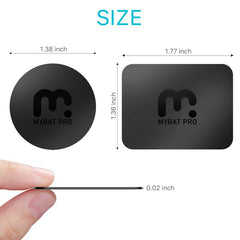 Magnetic Plates for Magnetic Mount - MyBat Pro