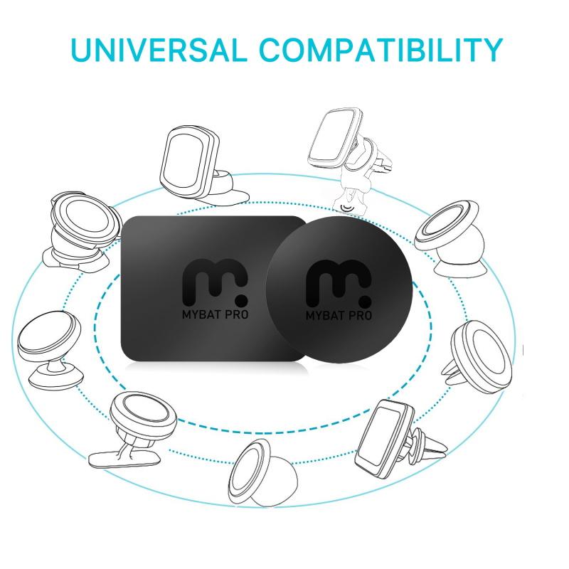 Magnetic Plates for Magnetic Mount - MyBat Pro