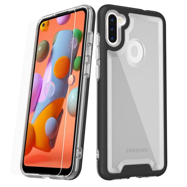 Lux Samsung Galaxy A11 Case with Screen Protector