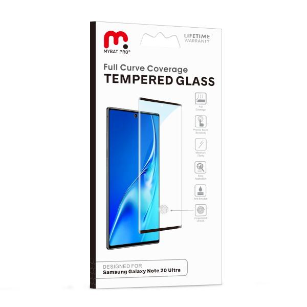 Full Curve Coverage Tempered Glass Screen Protector - MyBat Pro #