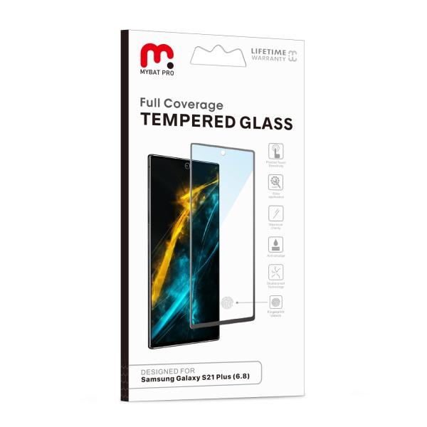 Full Coverage Tempered Glass Screen Protector - MyBat Pro