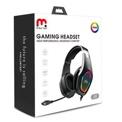 Gaming Headset with RBG Lights - MyBat Pro