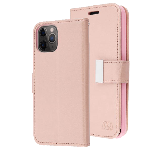 iPhone 11 Pro Max Wallet Case with Magnetic Closure